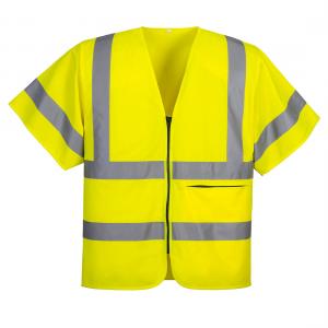 Portwest Vest met Rits en Halve Mouwen C372 