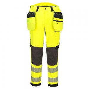 Portwest EV4 Hi-Vis stretch broek met afneembare holsterzak klasse 2 type EV448