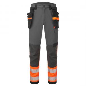 Portwest EV4 Hi-Vis stretch broek met afneembare holsterzak klasse 1 type EV442